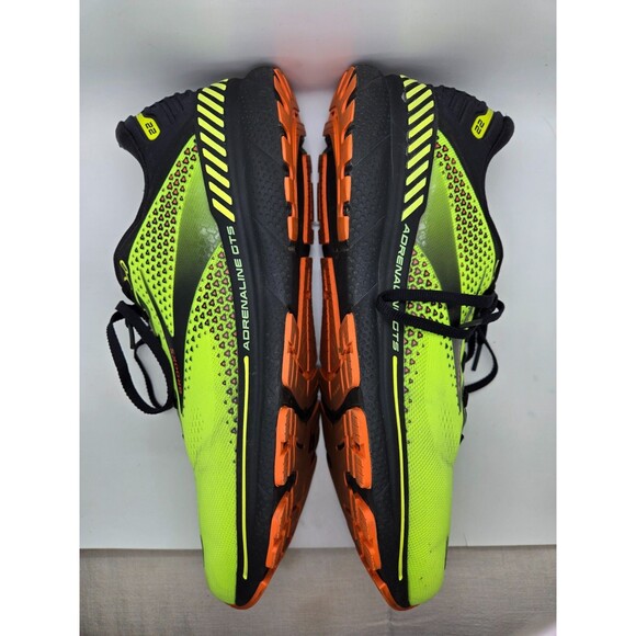 Brooks Adrenaline GTS 22 Shoes Mens 14 D Green Running Athletic Workout Sneakers - Picture 7 of 10